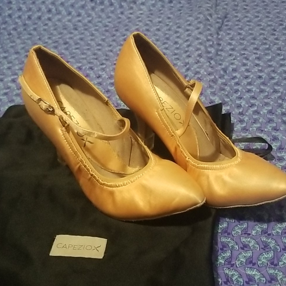 Capezio Ballroom Alyssa 2.5 inch dance heels